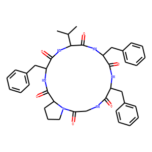 cyclo(glycyl-prolyl-phenylalanyl-valyl-phenylalanyl-phenylalanyl)
