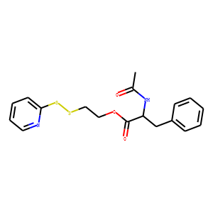 2-(N'-acetylphenylalanyl)hydroxyethyl-2'-pyridyl disulfide