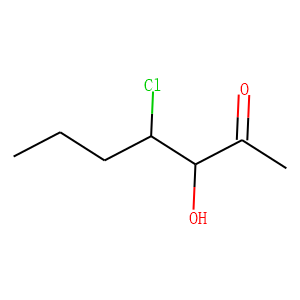 2-Heptanone,  4-chloro-3-hydroxy-