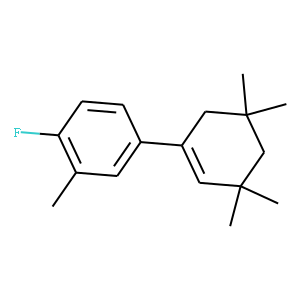 1-(4-FLUORO-3-METHYLPHENYL)-3,3,5,5-TETRAMETHYLCYCLOHEXENE