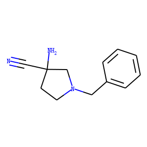 3-Amino-1-benzyl-3-cyanopyrrolidine