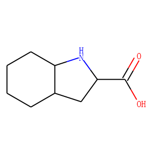 1H-Indole-2-carboxylicacid,octahydro-,(2S,3aR,7aR)-(9CI)