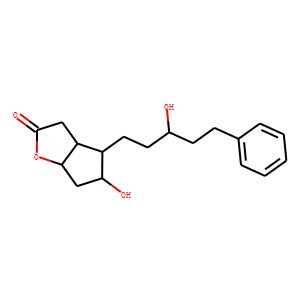 (3aR,4R,5R,6aS)-Hexahydro-5-hydroxy-4-[(3R)-3-hydroxy-5-phenylpentyl]2H-cyclopenta[b]furan-2-one