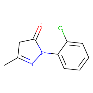 1-(2-Chlorophenyl)-3-methyl-2-pyrazolin-5-one