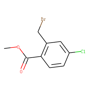 2-BROMOMETHYL-4-CHLORO-BENZOIC ACID METHYL ESTER