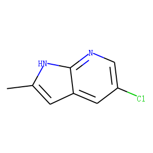 1H-Pyrrolo[2,3-b]pyridine, 5-chloro-2-methyl-