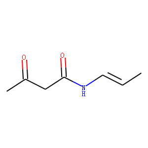 Butanamide, 3-oxo-N-1-propenyl-, (E)- (9CI)