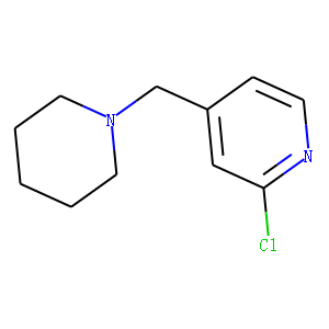 2-CHLORO-4-((PIPERIDIN-1-YL)METHYL)PYRIDINE