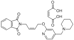 (Z)-2-[4-[[4-(1-Piperidinylmethyl)-2-pyridinyl]oxy]-2-butenyl]-1H-isoindole-1,3(2H)-dione Maleate