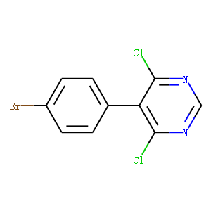 5-(4-Bromophenyl)-4,6-dichloropyrimidine