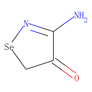 4(5H)-Isoselenazolone,  3-amino-