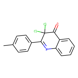 4(3H)-Quinolinone,  3,3-dichloro-2-(4-methylphenyl)-