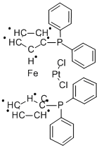 DICHLORO[1,1/'-BIS(DIPHENYLPHOSPHINO)FERROCENE]-PLATINUM(II)