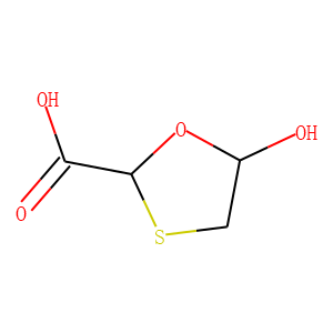 rac-trans-5-Hydroxy-1,3-oxathiolane-2-carboxylic Acid