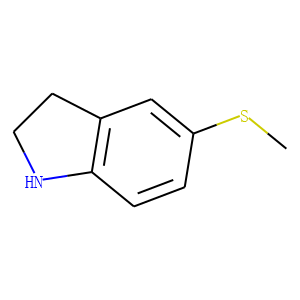 5-(methylthio)indoline