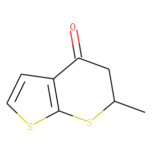 4H-Thieno[2,3-b]thiopyran-4-one,5,6-dihydro-6-methyl-, (6S)