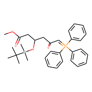 Methyl (3R)-3-(tert-Butyldimethylsilanyloxy)-5-oxo-6-(triphenylphosphanylidene)hexanoate