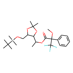 [4S-[4alpha[S*(S*)],5beta]]-alpha-Methoxy-alpha-(trifluoromethyl)benzeneacetic acid 1-[5-[[[(1,1-dim