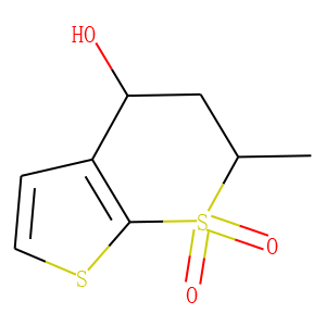 (4R,6S)-5,6-Dihydro-6-methyl-4H-thieno[2,3-b]thiopyran-4-ol 7,7-Dioxide