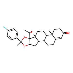 (1'-(4-fluorophenyl)(ethylenedioxy))pregn-4-ene-3,20-dione