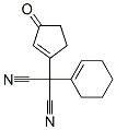 Propanedinitrile, 2-(1-cyclohexen-1-yl)-2-(1-cyclopenten-3-one-1-yl)-