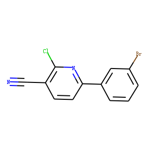 6-(3-Bromophenyl)-2-chloronicotinonitrile