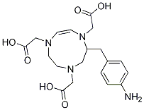1H-1,4,7-Triazonine-1,4,7-triacetic acid, 2-[(4-aMinophenyl)Methyl]hexahydro-