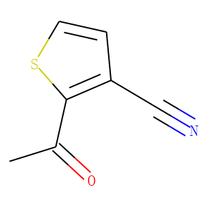 3-Thiophenecarbonitrile, 2-acetyl- (9CI)