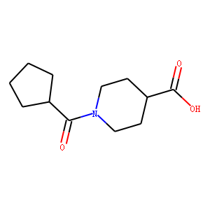 1-(CYCLOPENTYLCARBONYL)PIPERIDINE-4-CARBOXYLIC ACID