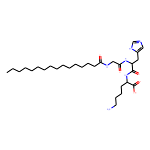 L-Lysine, N-(1-oxohexadecyl)glycyl-L-histidyl-