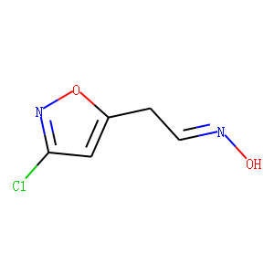 5-Isoxazoleacetaldehyde,3-chloro-,oxime,(E)-(9CI)