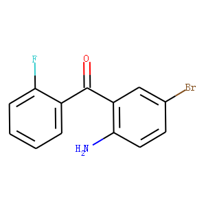 2-Amino-2’-fluoro-5-bromobenzophenone