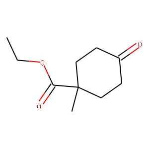 Cyclohexanecarboxylic acid, 1-methyl-4-oxo-, ethyl ester