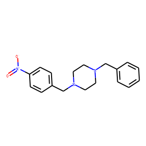1-BENZYL-4-(4-NITROBENZYL)PIPERAZINE