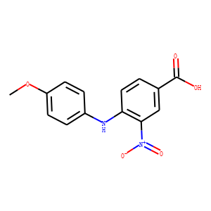 4-[(4-methoxyphenyl)amino]-3-nitrobenzoic acid