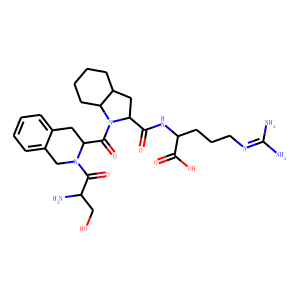 seryl-tetrahydroisoquinolinecarbonyl-octahydroindole-2-carbonyl-arginine