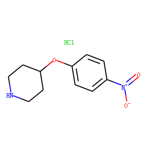 4-(4/'-NITROPHENOXY)PIPERIDINE HYDROCHLORIDE