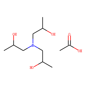 2-Propanol, 1,1,1-nitrilotris-, acetate (salt)