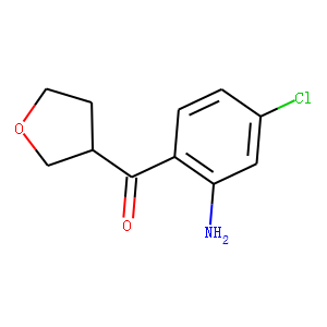 (2-Amino-4-chlorophenyl)(tetrahydro-3-furanyl)-methanone