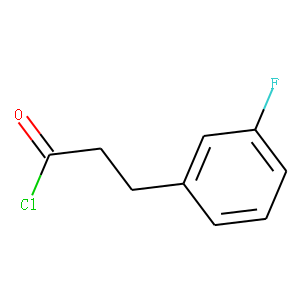 Benzenepropanoyl chloride, 3-fluoro-
