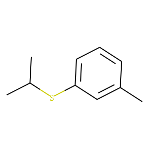 Sulfide, isopropyl m-tolyl