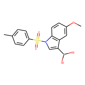 Boronic acid, [5-Methoxy-1-[(4-Methylphenyl)sulfonyl]-1H-indol-3-yl]-