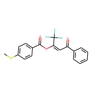 1-benzoyl-2-(4-methylthio)benzoyloxyethene