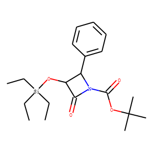 (3R,4S)-1-t-Boc-3-[(triethylsilyl)oxy]-4-phenyl-2-azetidinone