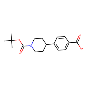 N-BOC-4-(4-CARBOXYPHENYL) PIPERIDINE