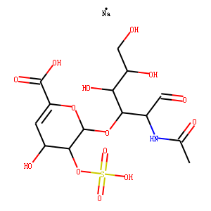 2-ACETAMIDO-2-DEOXY-3-O-(2-O-SULFO-BETA-D-GLUCO-4-ENEPYRANOSYLURONIC ACID)-D-GALACTOSE, 2NA