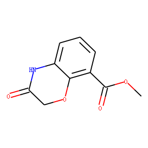 METHYL 3-OXO-3,4-DIHYDRO-2H-BENZO[B][1,4]OXAZINE-8-CARBOXYLATE