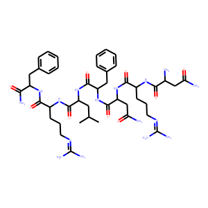 H-ASN-ARG-ASN-PHE-LEU-ARG-PHE-NH2