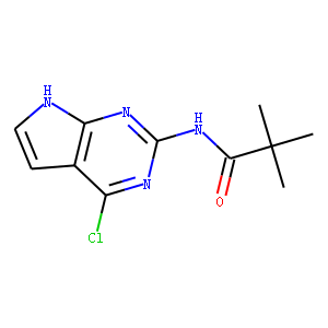 N-(4-CHLORO-7H-PYRROLO[2,3-D]PYRIMIDIN-2-YL)-2,2-DIMETHYLPROPIONAMIDE