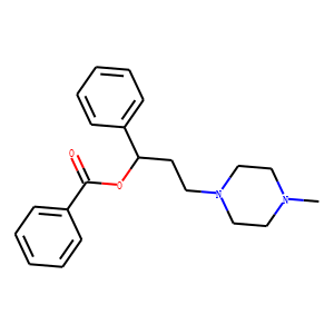 [3-(4-methylpiperazin-1-yl)-1-phenyl-propyl] benzoate